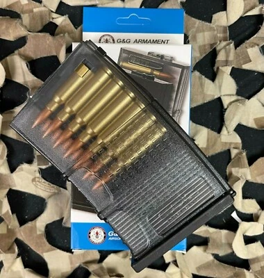 NEW TOY AIRSOFT G&G Armament TR16 Low-Cap G2H 40 Rnd Mag-Single-Black(G-08-160)