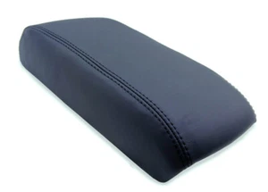 Fits 92-00 Lexus SC300 / 400 Black Real Leather Center Console Lid Armrest Cover - Imagen 1 de 8