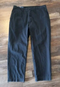 Polo by Ralph Lauren Men's Chino Prospect Pants Sz 38x30 Black Flat Front  - Picture 1 of 8