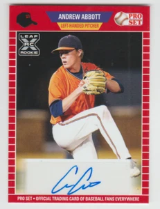 ANDREW ABBOTT Phillies 2021 Leaf Pro Set Rookie Autograph #PS-AA2 SP RC AUTO - Picture 1 of 2