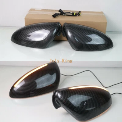 Streamer Luces de espejo retrovisor LED amarillas con cubierta para Chevrolet Cavalier Foto 1 de 4