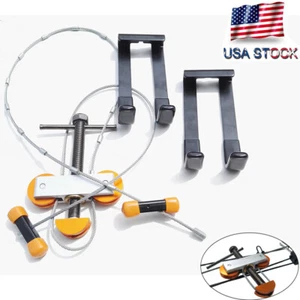 Archery Compound Bow Press Limb Brackets String Changer Repair Tool Portable - Picture 1 of 12