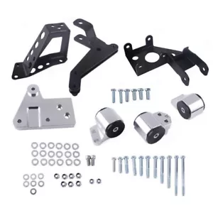 Engine Mount Bracket for Honda Civic 92-95 EG K-Swap K20 K24 K-Series DC2 EG6 DC - Picture 1 of 11