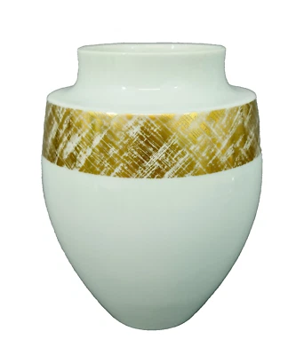 A0795 Fürstenberg Vase, 70er Jahre, Höhe 17,5 cm, 1. Wahl - Bild 1 von 4