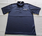 Walmart Employee Polo Shirt Large Navy Blue Short Sleeve Embroidered Polyester