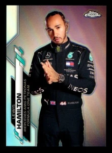 2020 Topps Chrome F1 Formula One #1 Lewis Hamilton RC Refractor Portrait Rookie! - Bild 1 von 2
