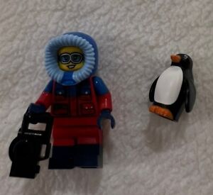 LEGO Series 16 Wildlife Photographer Minifigure w/ Penguin (71013) Retired