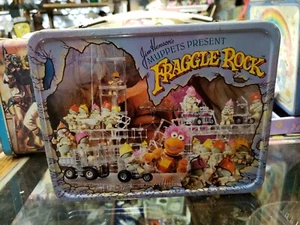 Vintage Fraggle Rock Lunch Box W/ Thermos 1984 - Imagen 1 de 10
