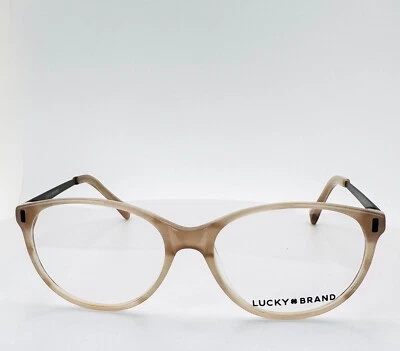 LUCKY BRAND D211 Anteojos Rosa Ojo de Gato Borde Completo 52-16-135 B:39  Foto 1 de 4