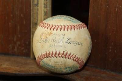 Juego Usado Béisbol Babe Ruth League 1989 Oak Ridge TN Boys Club Pony Express Foto 1 de 4