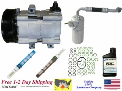 New A/C AC Compressor Kit For 2003-2004 Ford F-150 5.4L Foto 1 de 4