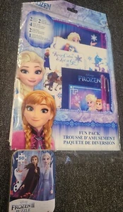 COMBO Pack : DISNEY FROZEN FUN PACK + Frozen 2 puzzle 50 - Picture 1 of 8