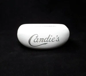 Candies Womens White Sunglasses Clamshell Hard Case - CASE ONLY - Silver Logo - Picture 1 of 9