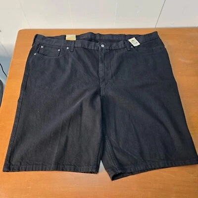 Pantalones cortos de mezclilla Levi's 469 holgados para hombre en Slow Walker talla 54 negros Foto 1 de 4