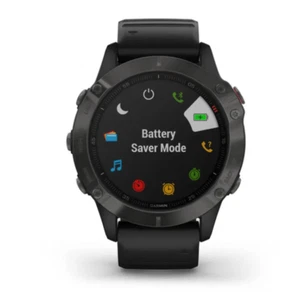 Garmin 010-02158-10 Fenix 6 GPS Smartwatch - Gray/Black - Picture 1 of 7