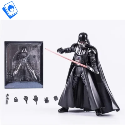 Action Figure Star Wars Darth Vader 15cm STATUA DA COLLEZIONE Saga - Immagine 1 di 4