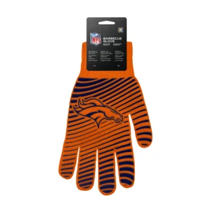 NFL Denver Broncos 572°F Hitzebeständiger BBQ Style Handschuh Silikon Design - Bild 1 von 2