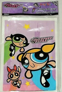 PowerPuff Girls Party Favor Treat Bags 16 Birthday Valentines Day Halloween - Picture 1 of 3