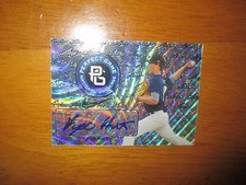 KYLE HURT 2016 Leaf Perfect Game BLACK Etch Wave Metal Autograph #2/5 AUTO