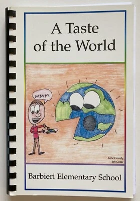 2007 Framingham MA Barbieri School Cookbook Multi-Ethnic Bilingual Elementary - Image 1 of 4