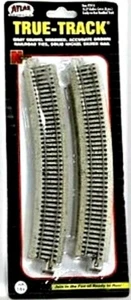 N Scale Atlas True Track 2416 Code 65 15-1/2" Radius Curve pkg (8) - Picture 1 of 1