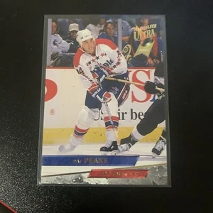 1993-94 Ultra Capitals Hockey Card #449 Pat Peake - Picture 1 of 2