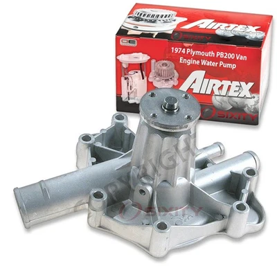 Bomba de agua del motor Airtex para furgoneta Plymouth PB200 1974 5,2 L 5,9 L V8 refrigerante kd Foto 1 de 4