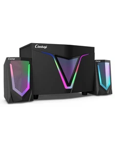 2.1 USB-Powered Computer Speaker with Subwoofer,Computer Speakers with 9'' su... - Picture 1 of 6