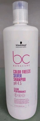 Schwarzkopf Professional BC Color Freeze Silver Shampoo 1000ml Exp 04/2027 - Image 1 of 3