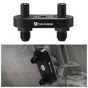 6L80E 6L90E 8L90E Transmission Cooler Line Adapter 6AN Fittings Seal 6/8-speed - Picture 1 of 8