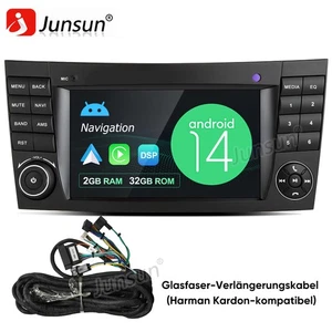 Android Carplay Autoradio GPS Nav+Adapter Für Mercedes Benz E-Klasse W211 W219 - Bild 1 von 17
