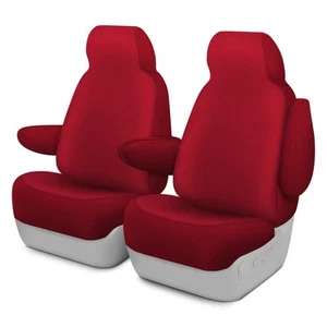For Ford Transit-350 HD 15-19 Genuine Neoprene 1st Row Red Custom Seat Covers - Picture 1 of 1