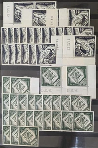 EDW1949SELL : MONACO 1953 Scott #C36-39 Olympics 25 Cplt sets VF MNH Cat $1,650. - Picture 1 of 2