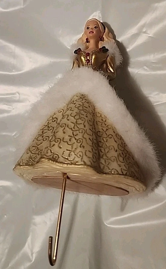 De colección Barbie Navidad Medias Colgador Abrigo Gancho Soporte 1995 [#72] Foto 1 de 4