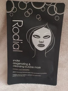 Rodial Snake Oxygenating & Cleansing Bubble Sheet Mask 22g Brand New RRP £13 - Picture 1 of 1