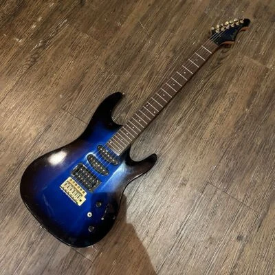 Aria Pro II Magnaa Series Electric Guitar Blue Burst Used Shipping From Japan - Image 1 of 4