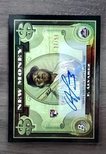 Francisco Alvarez New Money Autograph Card Number 27 of 50