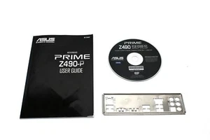 ASUS Prime Z490-P - Handbuch - Blende - Treiber CD #317517 - Afbeelding 1 van 1
