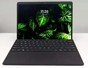 MICROSOFT SURFACE PRO 8 Black 13" 11th GEN i7-1185G7/16GB RAM/512GB/Wty - Picture 1 of 5