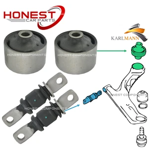 For HYUNDAI SANTE FE 2000-2006 FRONT WISHBONE CONTROL ARM BUSHS X4 MIDDLE & REAR - Picture 1 of 3