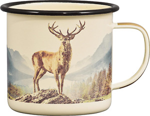 - Deer Mug, Ideal for Camping, Hiking, & Backpacking, for Hot & Cold Beverages, 