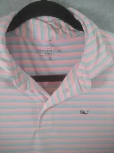 Vineyard Vines Men Shirt XL Polo Golf Short Sleeve - Picture 1 of 11