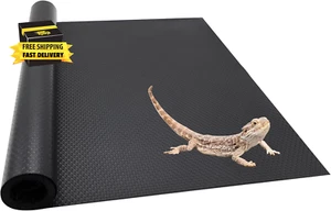Reptile Carpet Bedding, 17.7 X 78.7 Inches Cuttable Reptile Terrarium Substrate - Picture 1 of 7