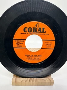 EYDIE GORME Tea For Two / Climb Up The Wall CORAL 61189 VINYL RECORD 7" - Imagen 1 de 2