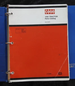 GENUINE 1983-88 CASE 1494 TRACTOR PARTS MANUAL CATALOG COMPLETE - Picture 1 of 7
