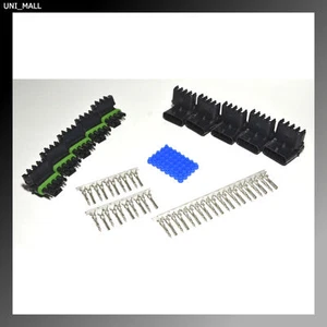 5 x Delphi WeatherPack 4-Pin Sealed Connector Kit, 12-14AWG Contacts, USA - Picture 1 of 1