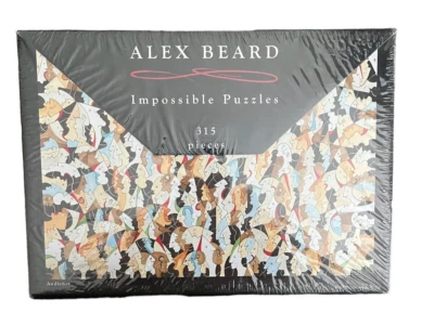 New Alex Beard Impossible Puzzles 315 Pieces #8790 Audience 2008 Sealed - Image 1 of 2
