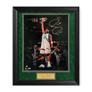 Paul Pierce Signed Autographed 16x20 Photo Framed to 23x27 Fanatics - Picture 1 of 1