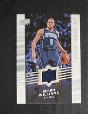 2008-09 Upper Deck #GA-DW Deron Williams Game Used 
