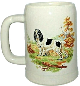 McCoy Steinzeug Keramik 6395 Stein/Becher Jagdhund Serie Cocker Spaniel 18 Unzen - Bild 1 von 6